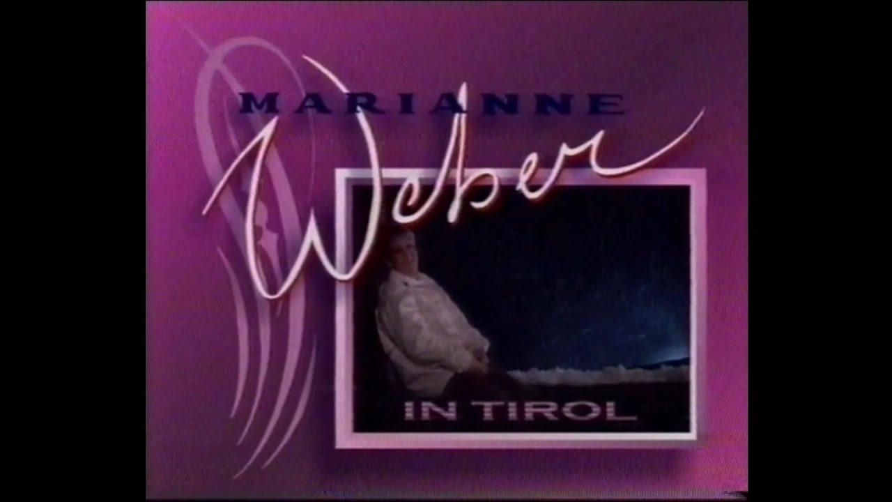 Marianne Weber Morgen Wordt 't Anders In Gerlos vhs