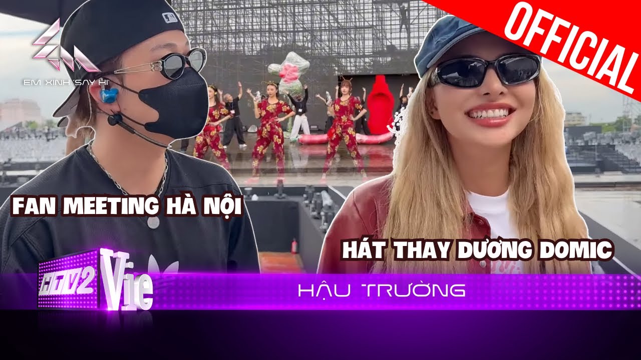 [BTS Concert] MAIQUINN thử thách ver Dương Domic, Team Cách Điệu rehearsal với outfit chuẩn miền tây