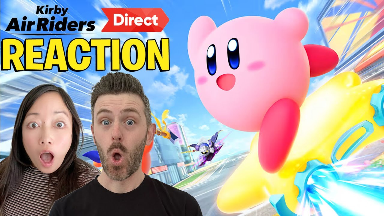 Kirby Air Riders Nintendo Direct REACTION