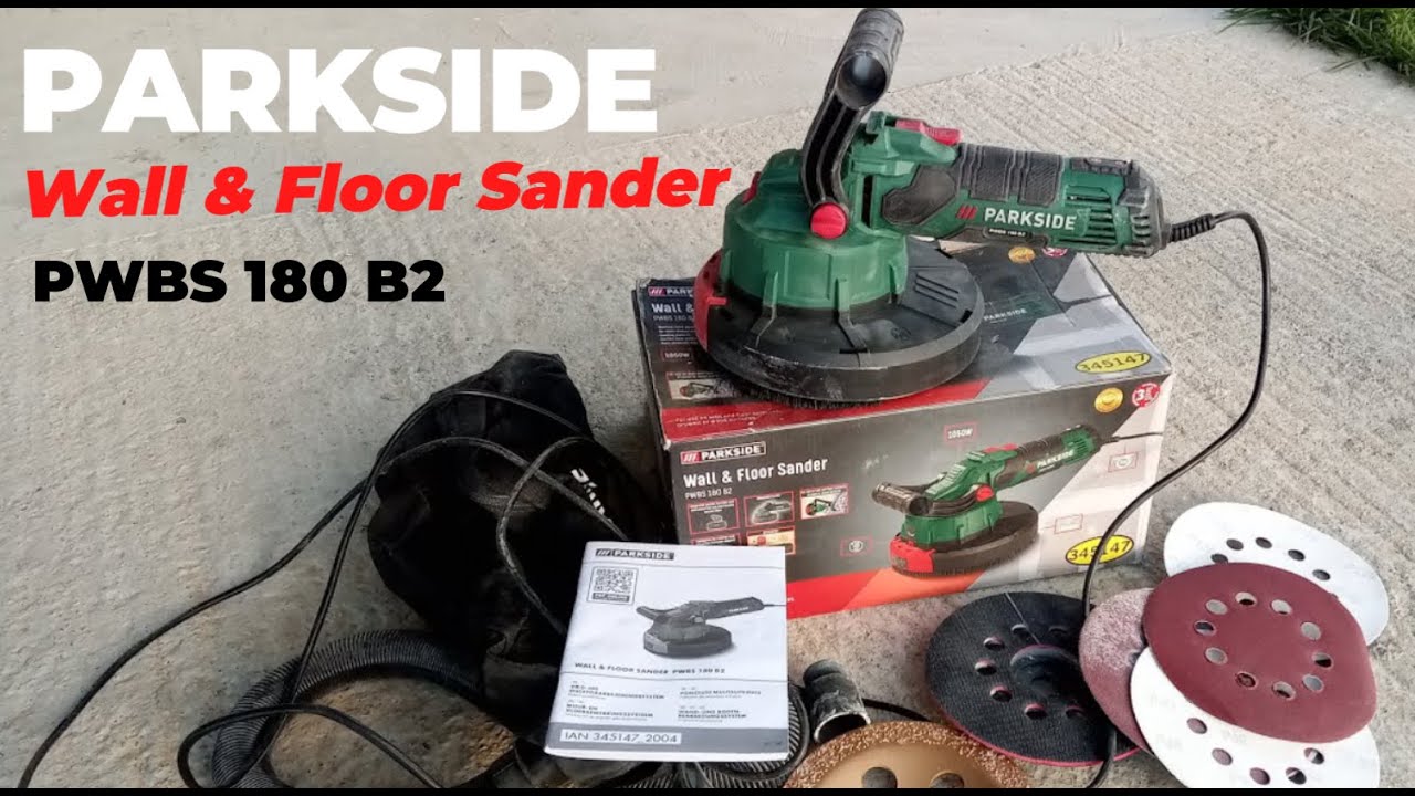 PARKSIDE  WALL & FLOOR SANDER [ PWBS 180 B2 ] #1