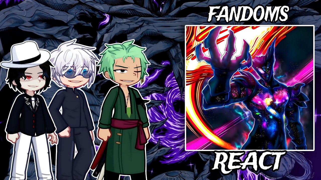 Fandoms React To || Garou😈 || Part 2/? || Gacha Life 🔆