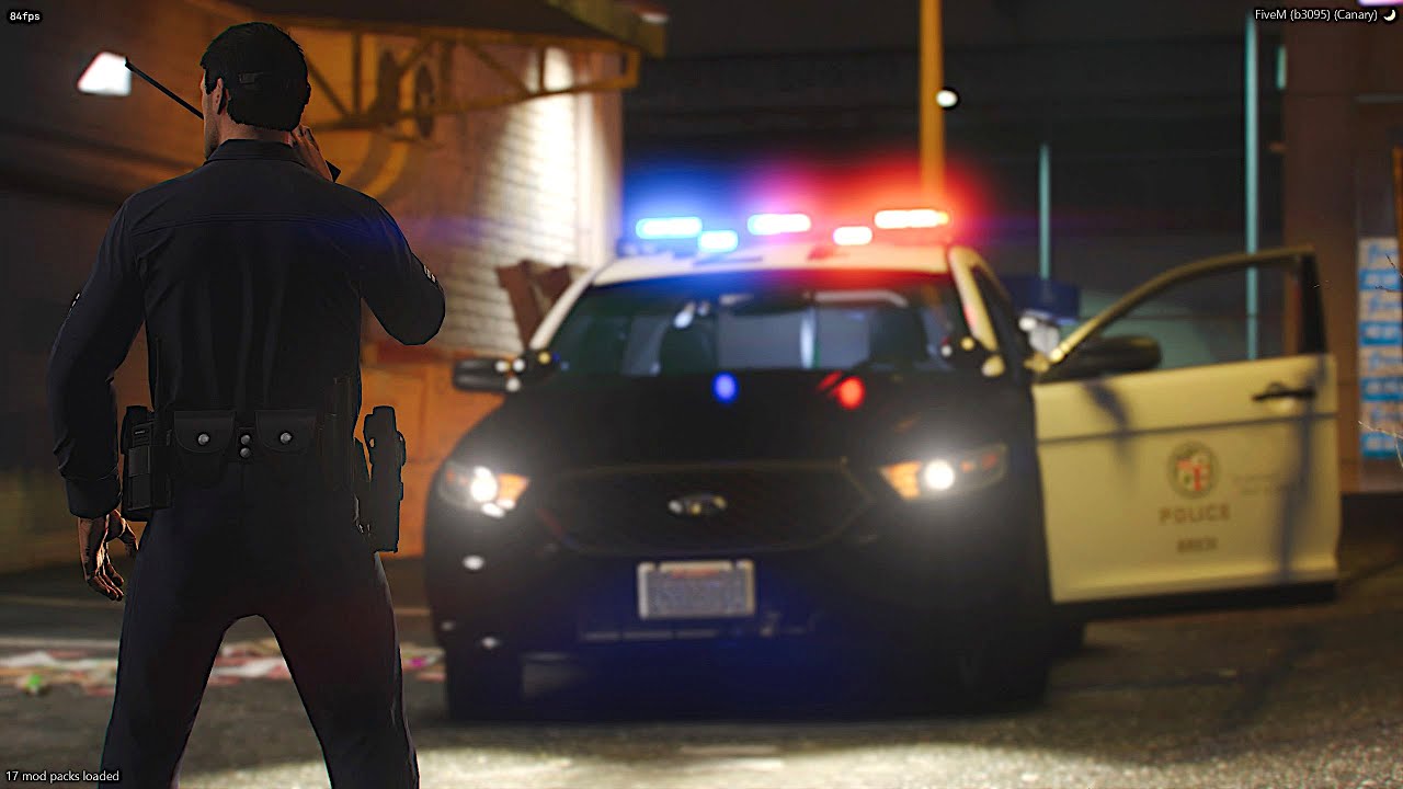 I'm an LAPD Cop in GTA 5 RP