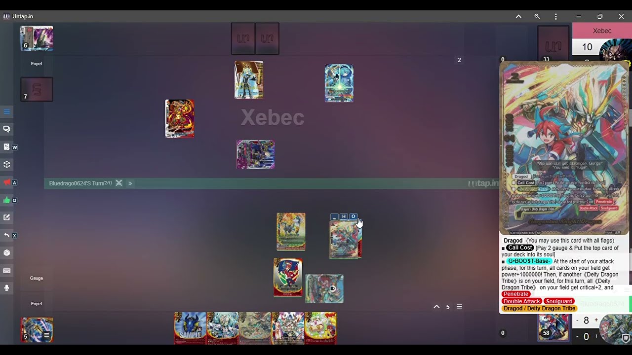 FC BuddyFight Match Dragon World VS Dungeon World