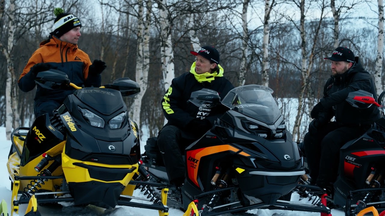 Emil & kollegor testar Lynx och Ski-Doo 2025 - Del 1/3 - Led och Crossover