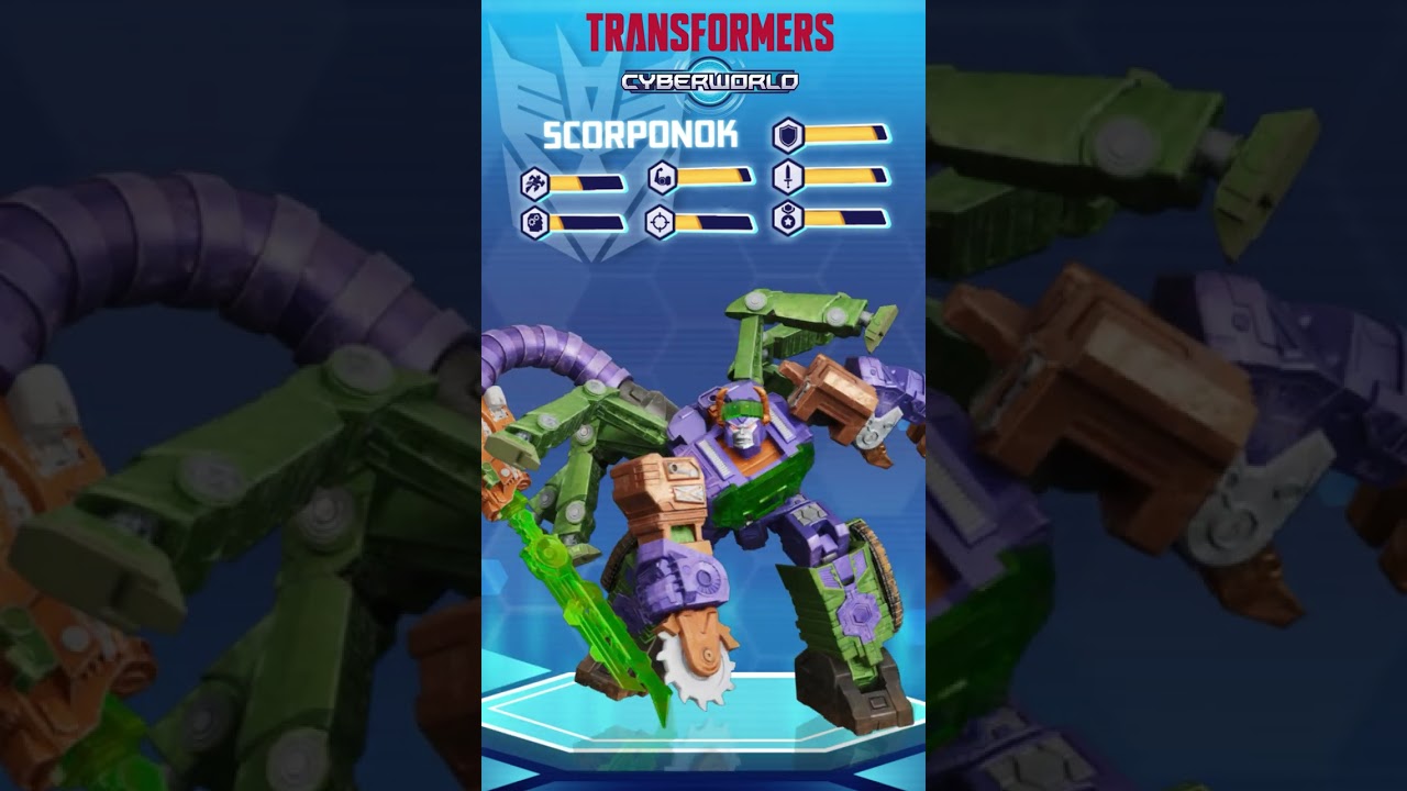 Transformers: CYBERWORLD | Scorponok Charakter Enth&uuml;llung| Transformers Deutsch - Offizieller Kanal