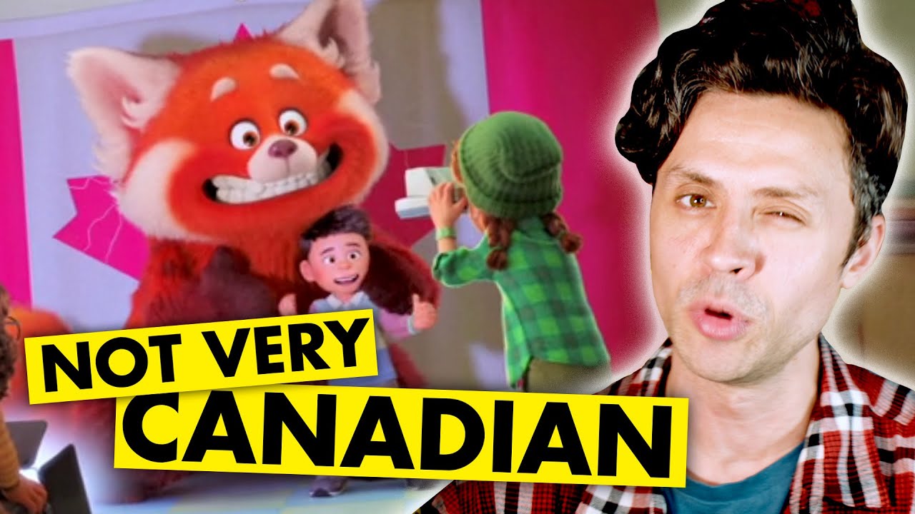 Canadian reacts to Canadian jokes in Turning Red