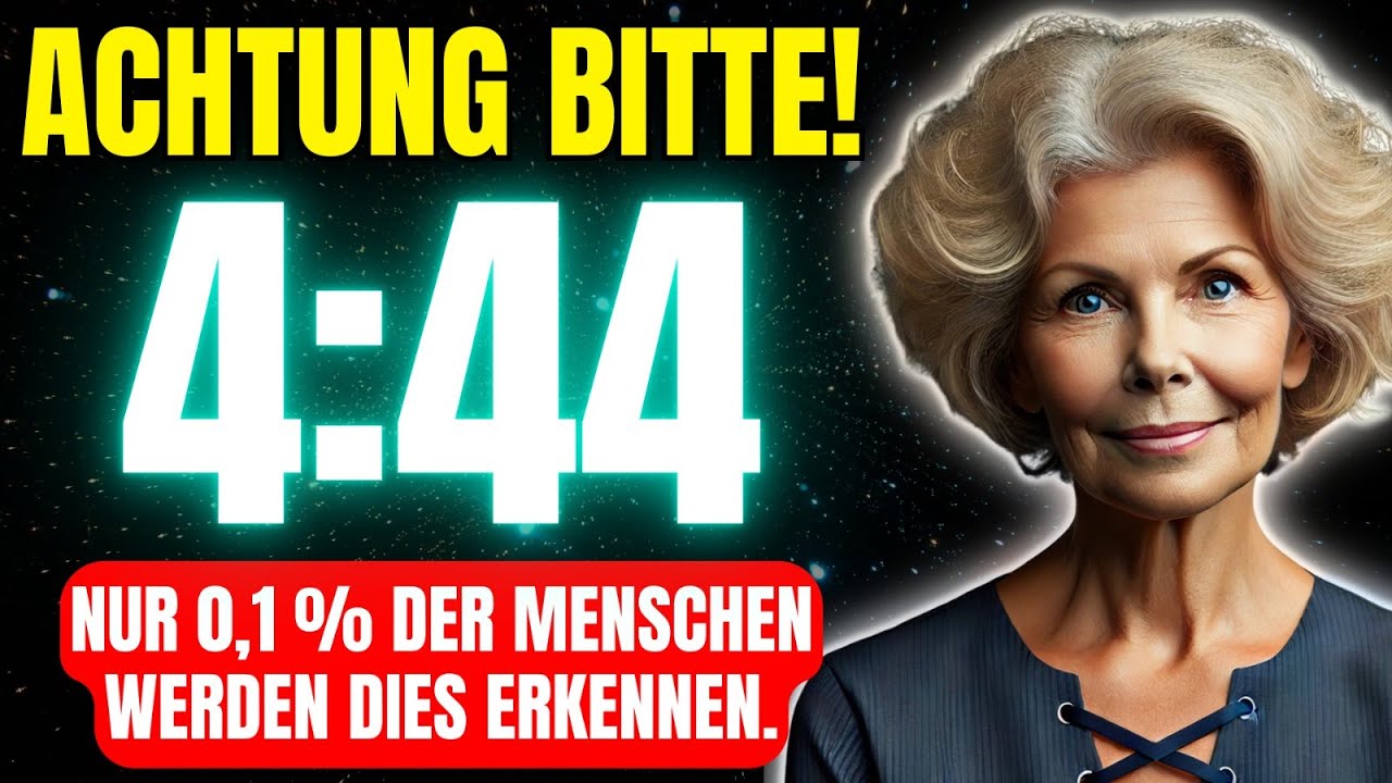 444 – SIE SEHEN DAS, WEIL SIE ES HEUTE HÖREN MÜSSEN! (Du wirst geführt!)✨