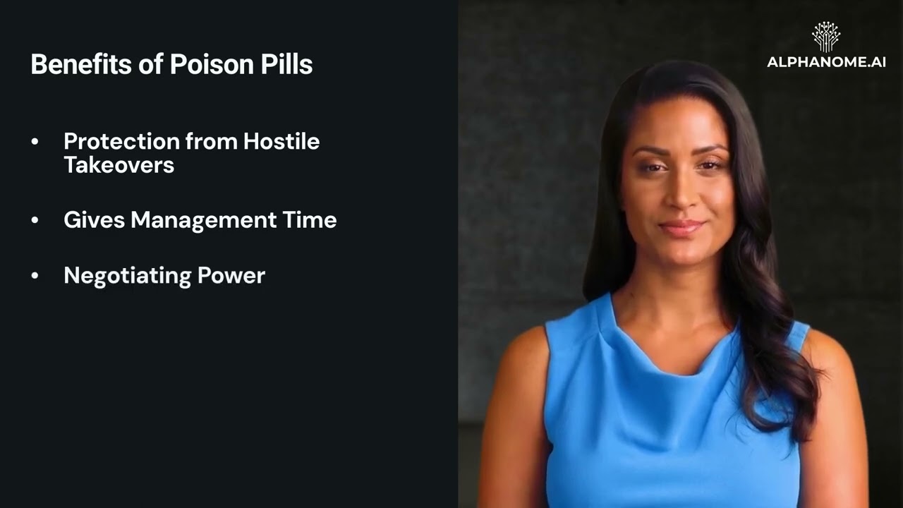 Poison Pill: A Defense Mechanism for Public Companies