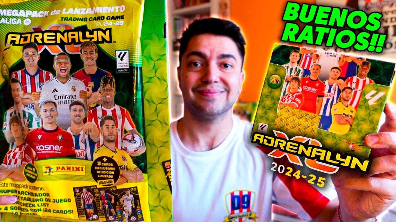 MUCHOS BALONES DE ORO!!! APERTURA de 50 SOBRES ADRENALYN XL 2024-25!!!
