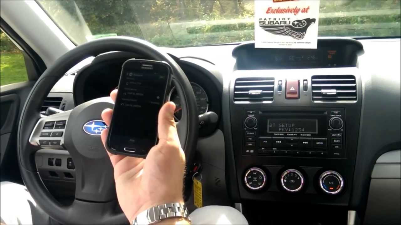Bluetooth Pairing Addtional Phone to Subaru