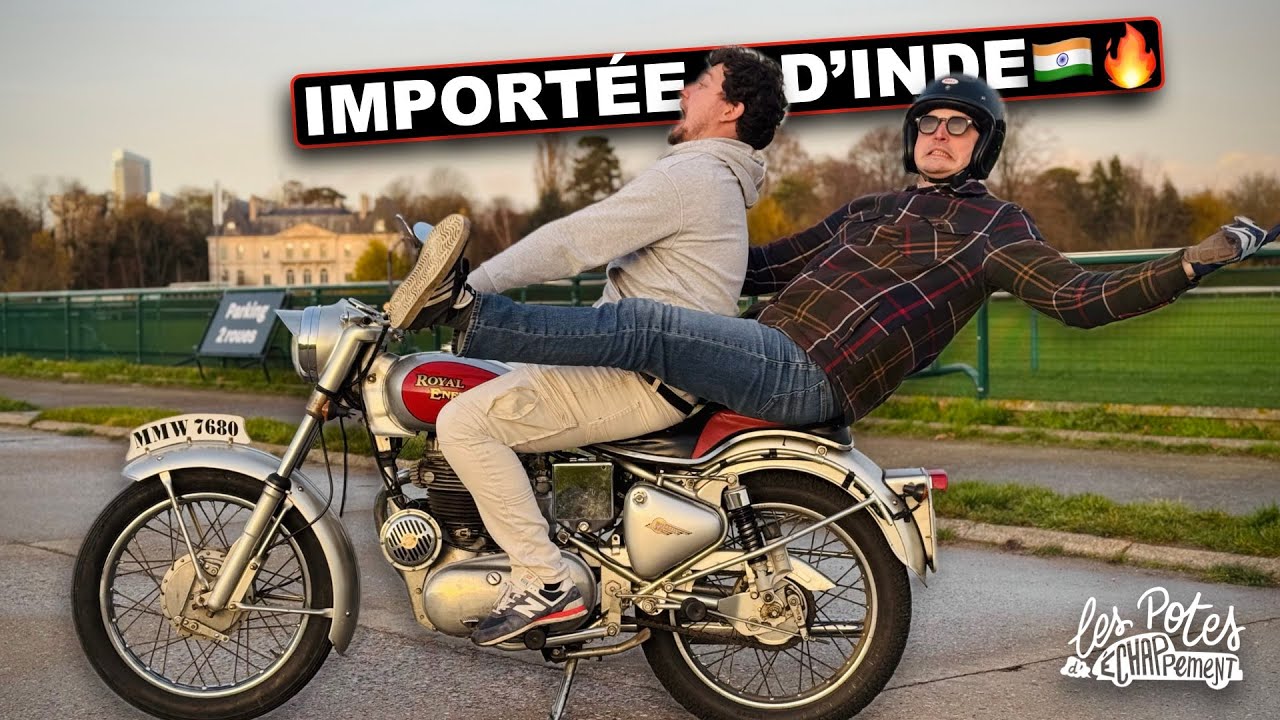 On redémarre une Royal Enfield de 1983… importée d'Inde ! 😳🔥