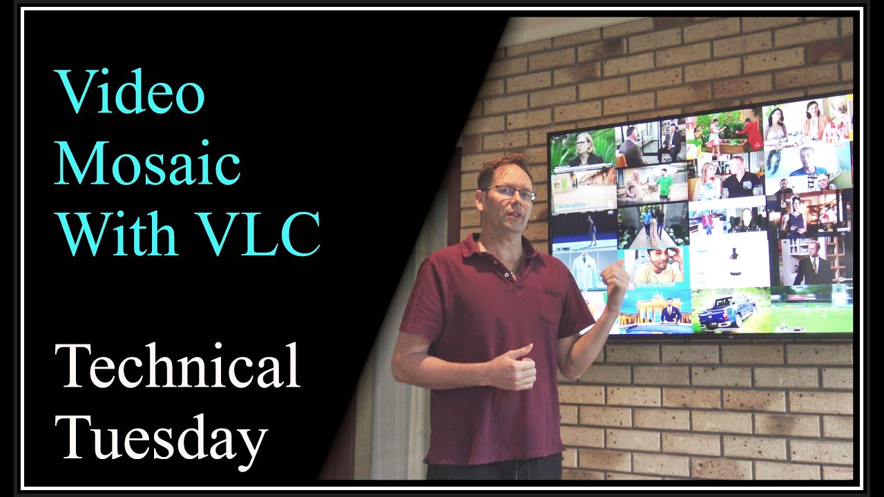 Видеомозаика с VLC