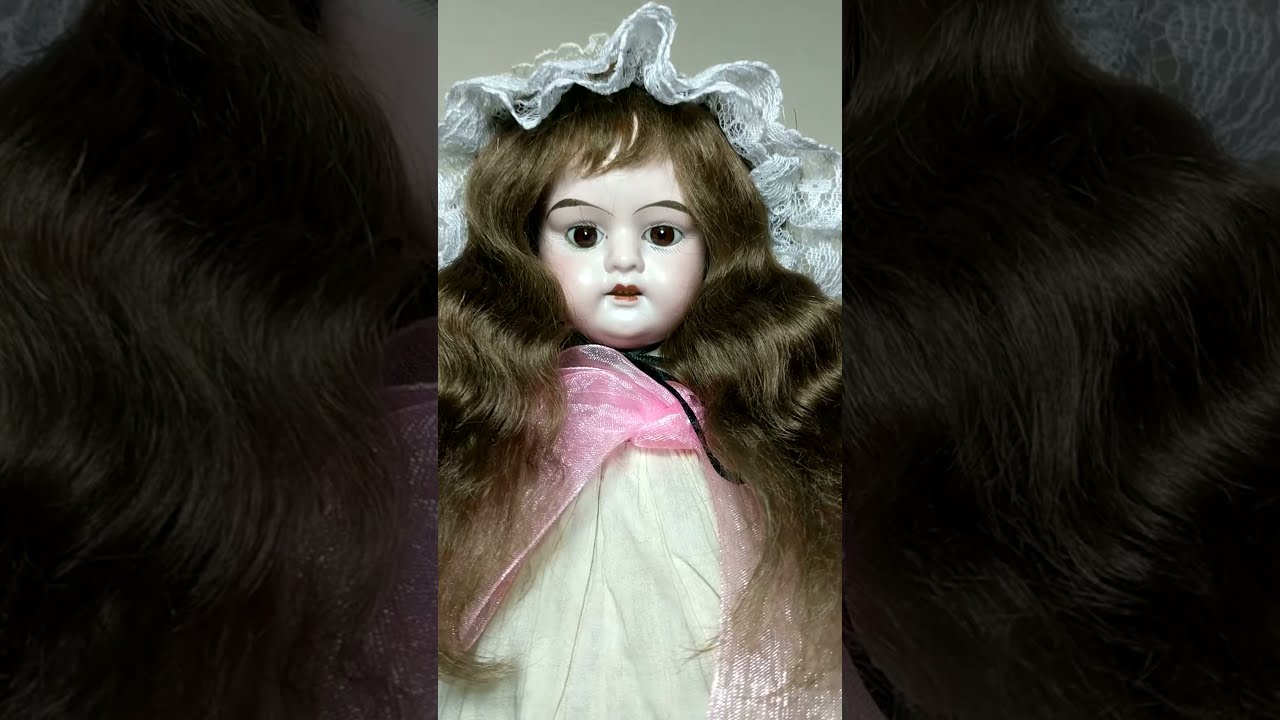 Antique German L.H.K Bisque Head Doll