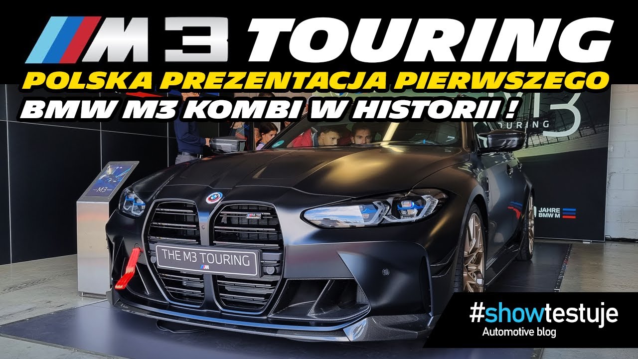 BMW M3 Touring Competition (2022) prezentacja po raz pierwszy w Polsce! [ #showtestuje ] VLOG 4K