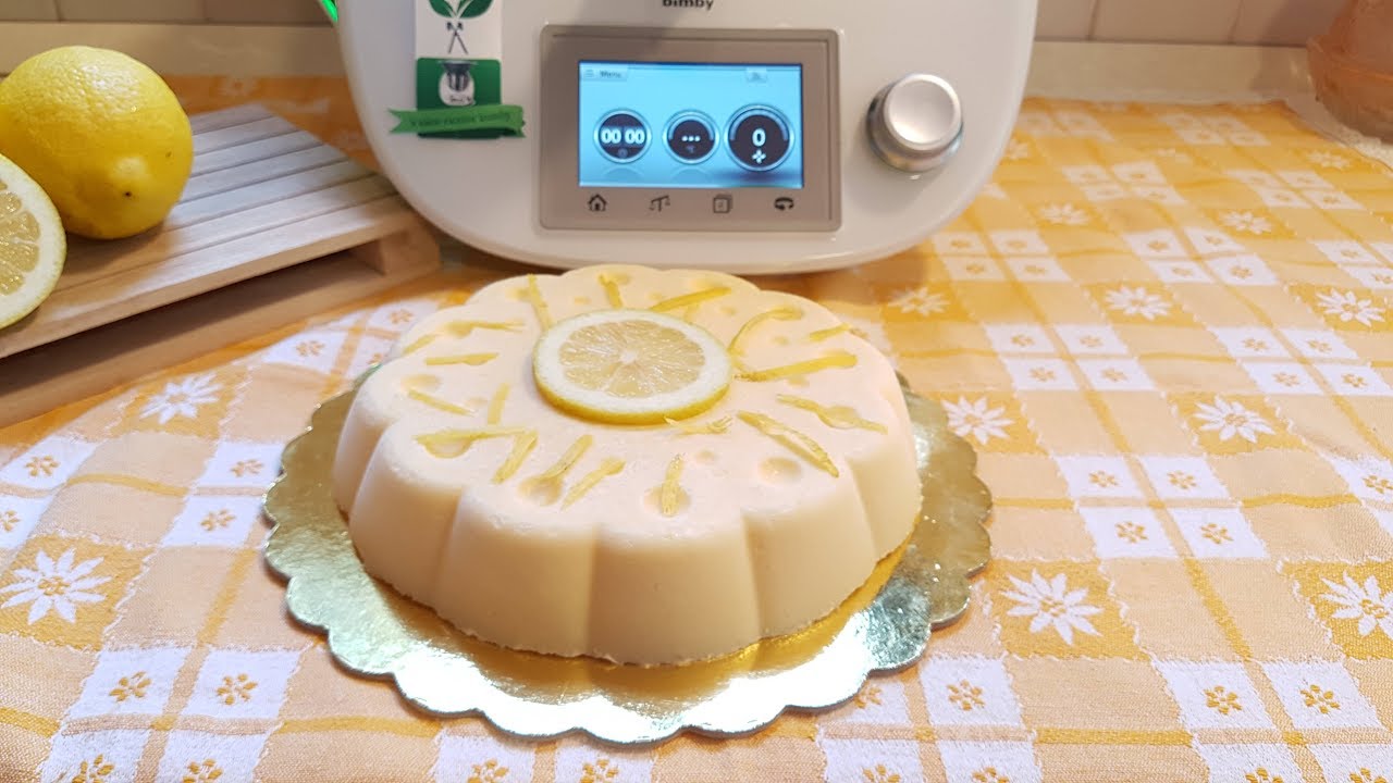Bavarese al limone per bimby TM7 TM6 TM5 TM31