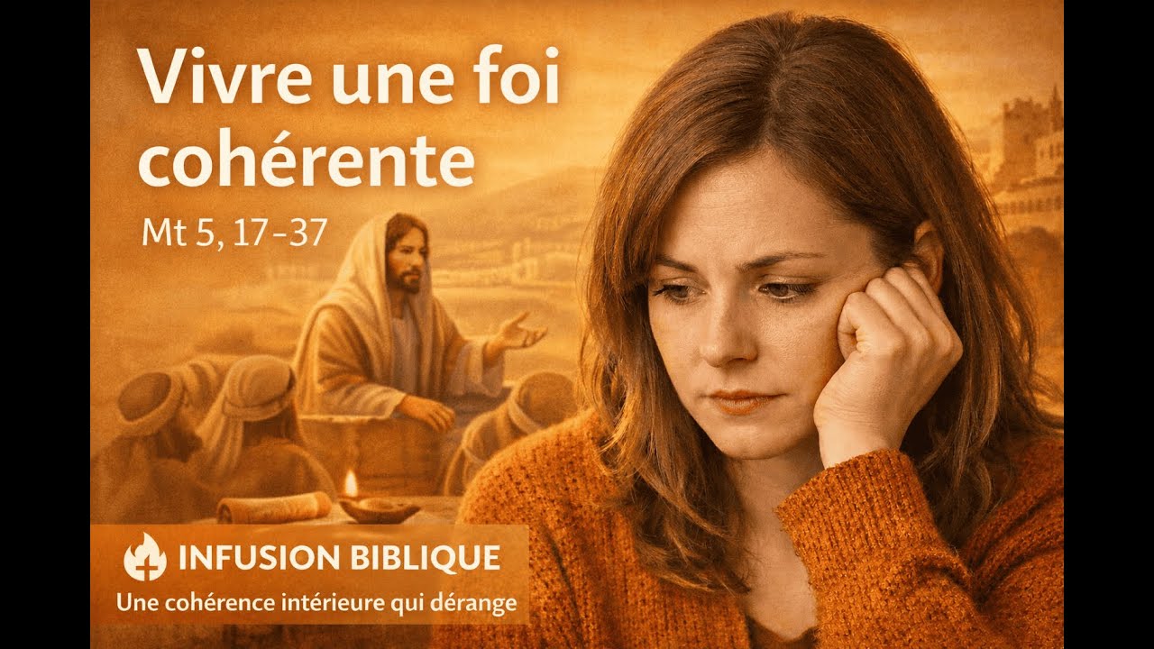 Vivre une foi cohérente | Mt 5, 17–37 | Infusion Biblique