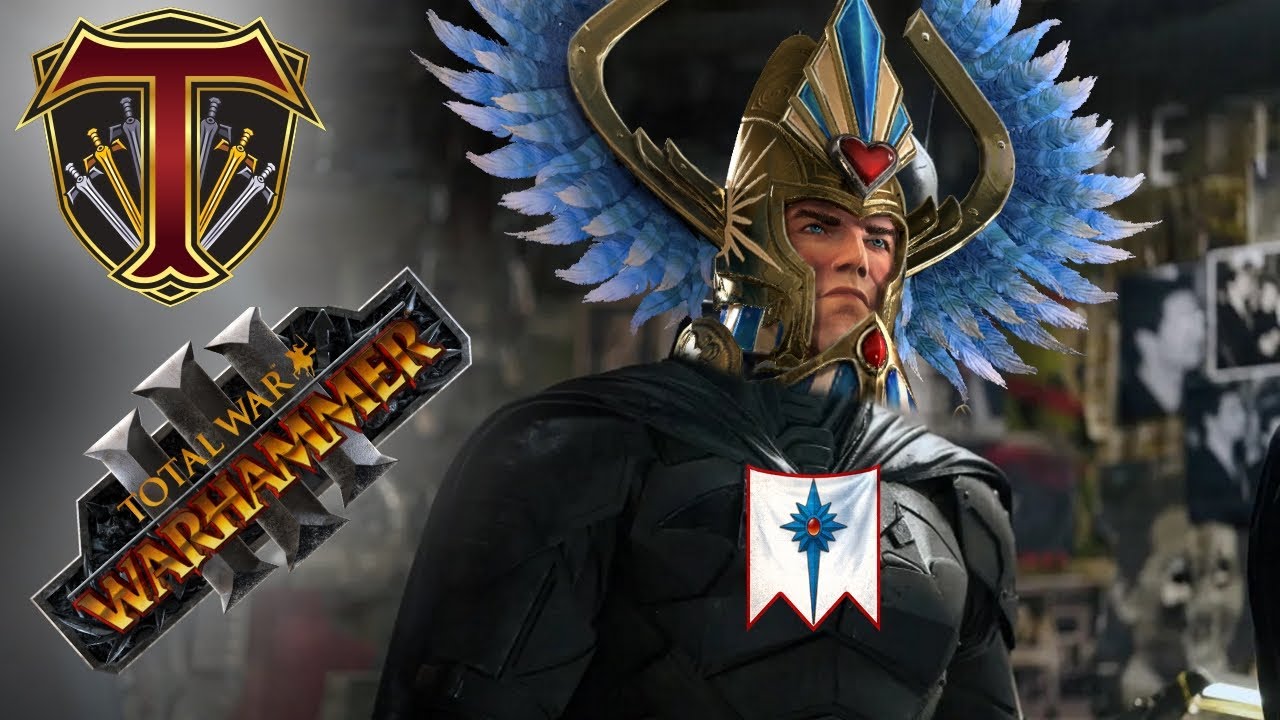 Batman Fights THE NIGHT | Vampire Counts vs High Elves - Total War Warhammer 3