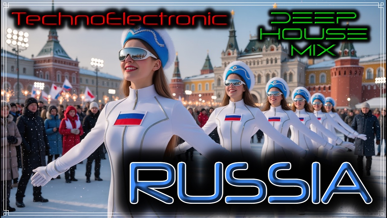 RUSSIA. DEEP HOUSE MIX. ELECTRONIC.