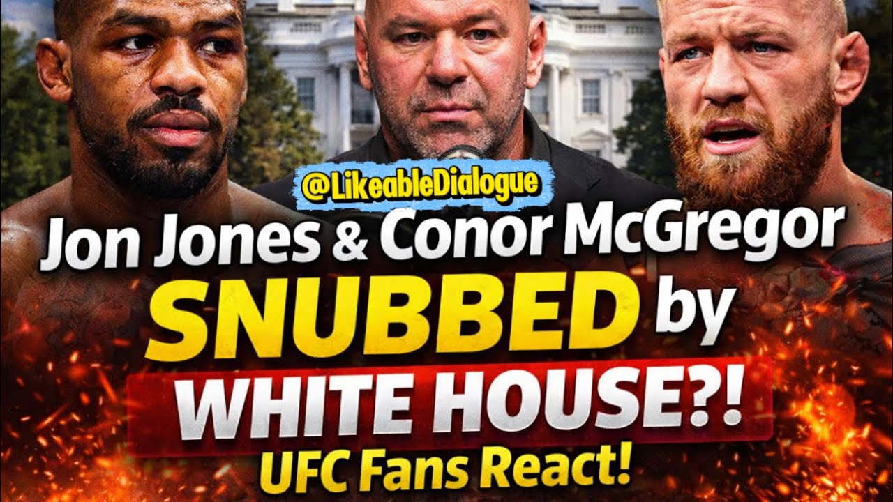 Jon Jones Conor McGregor OFF White House Card Thurman vs Fundora Likeable Dialogue #Ufc #danawhite