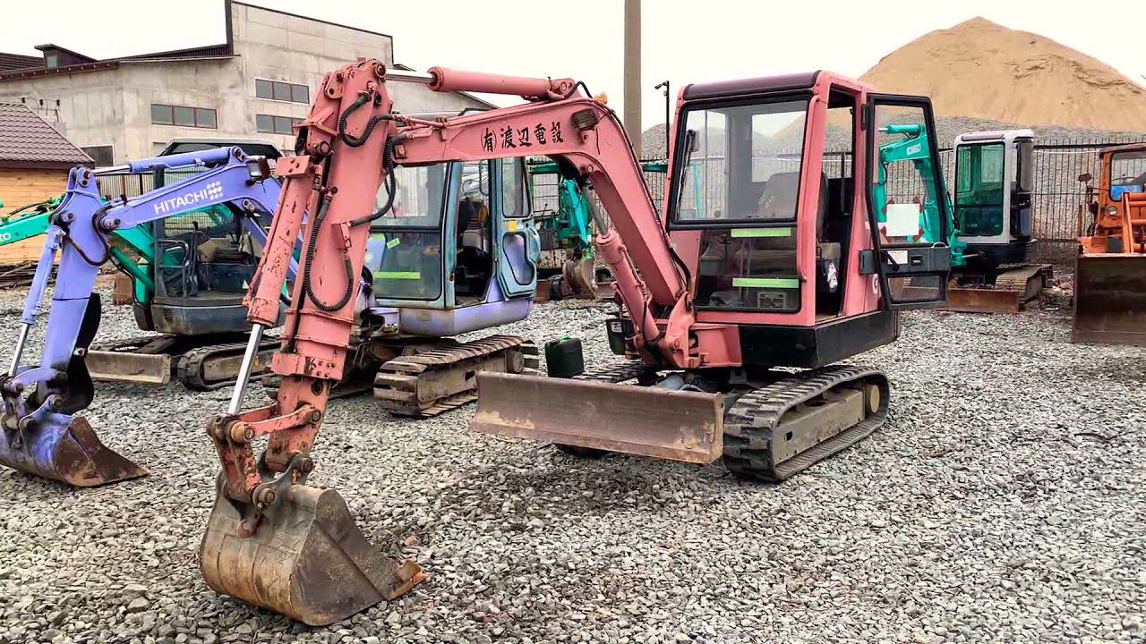 Крутой экскаватор телескопическая стрела IHI35 на джостиках . 1.450тр