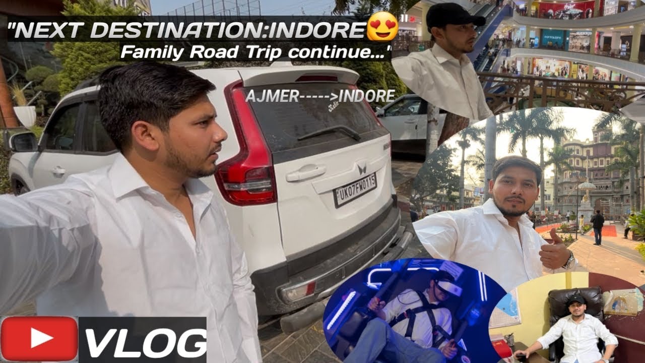 Ajmer➡️Indore | Family Road Trip Continues🚗🔥