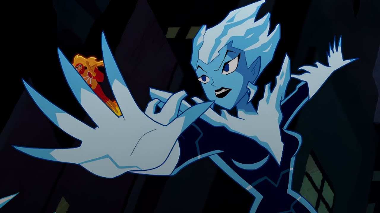 All of Killer frost fight scenes and powers |Justice League Action