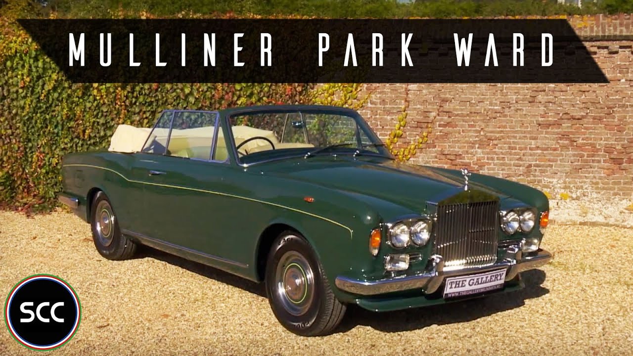 ROLLS-ROYCE MULLINER PARK WARD Convertible 1967 - Small test drive Rolls Royce engine sound | SCC TV