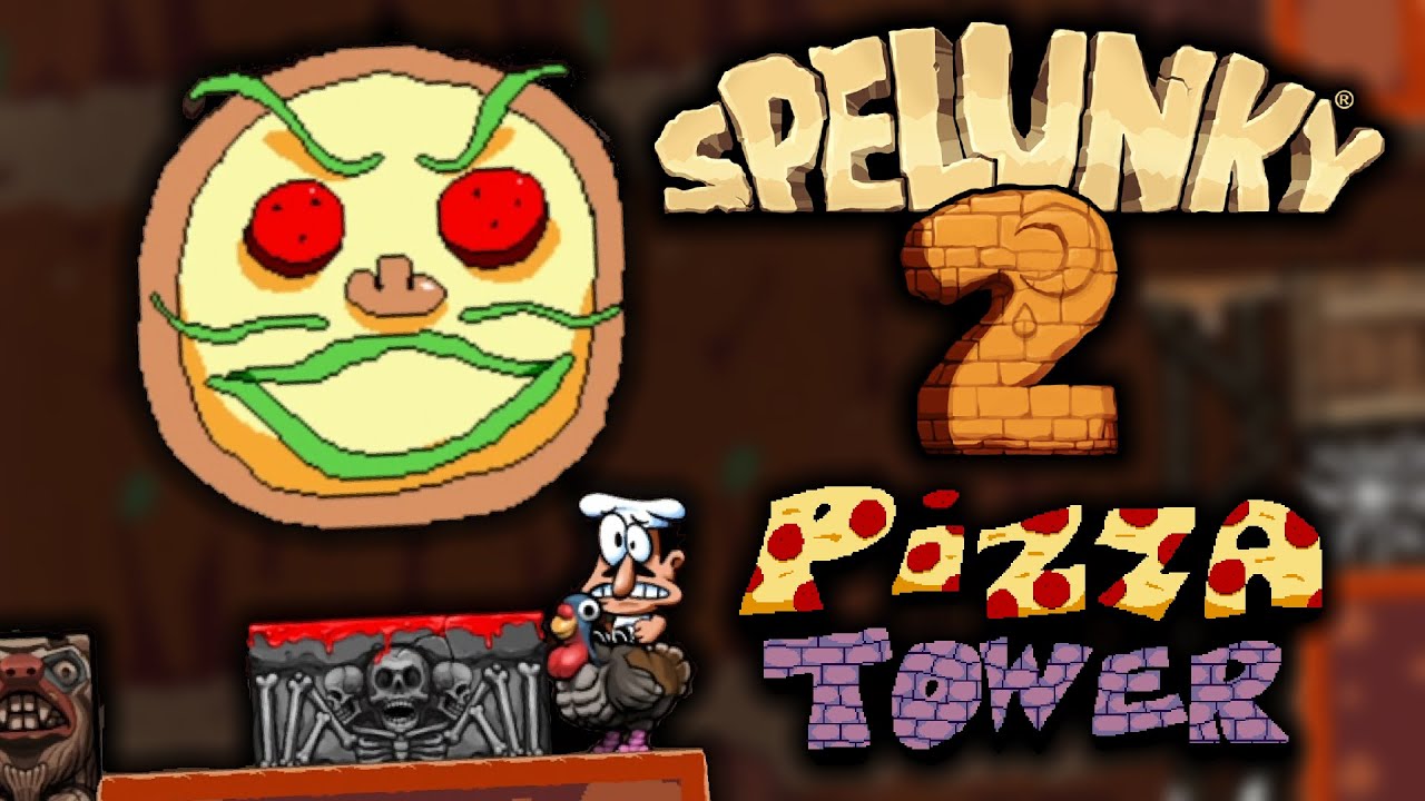 Pizza Tower IN SPELUNKY 2