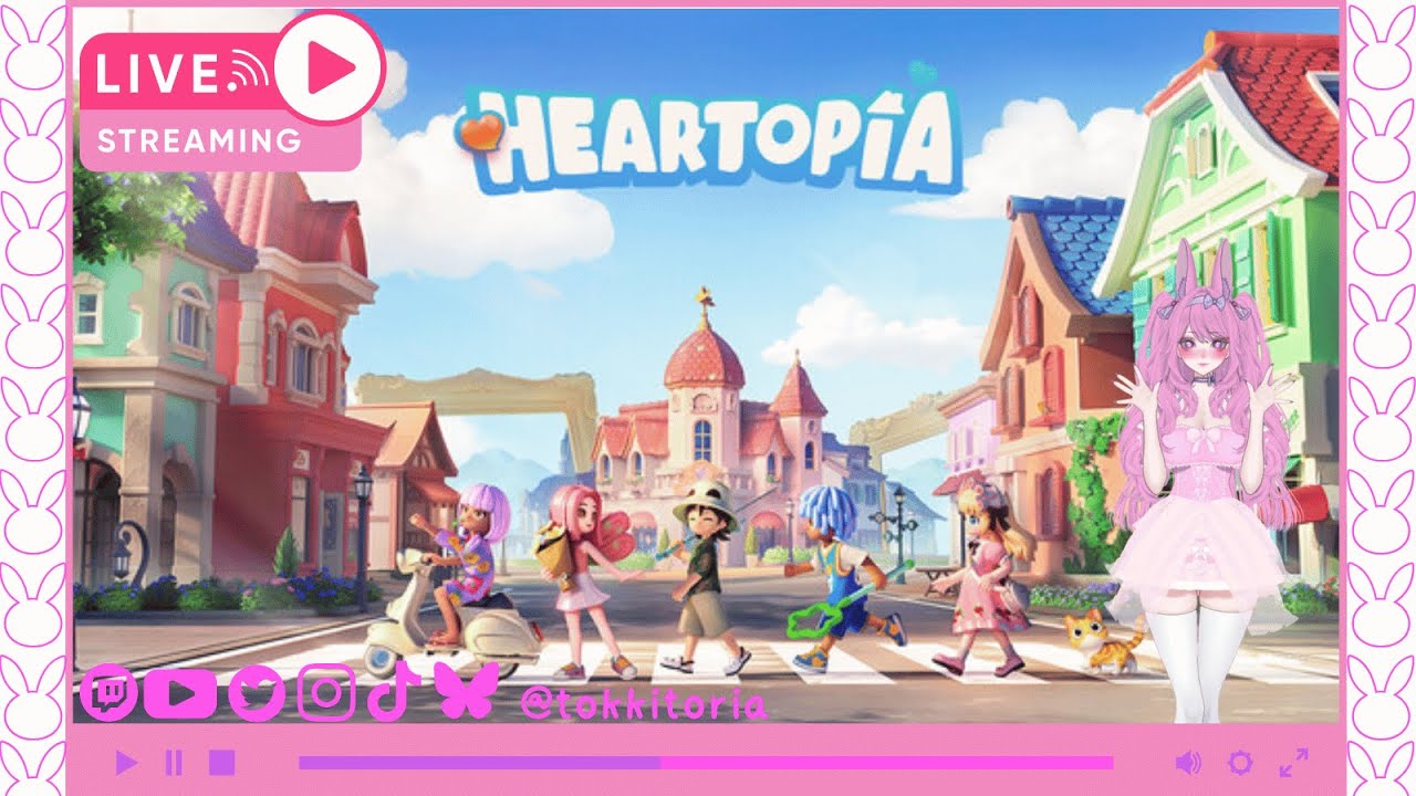 🐰 How Is Heartopia? 🐰 Heartopia 🐰 Bunny Girl Vtuber 🐰