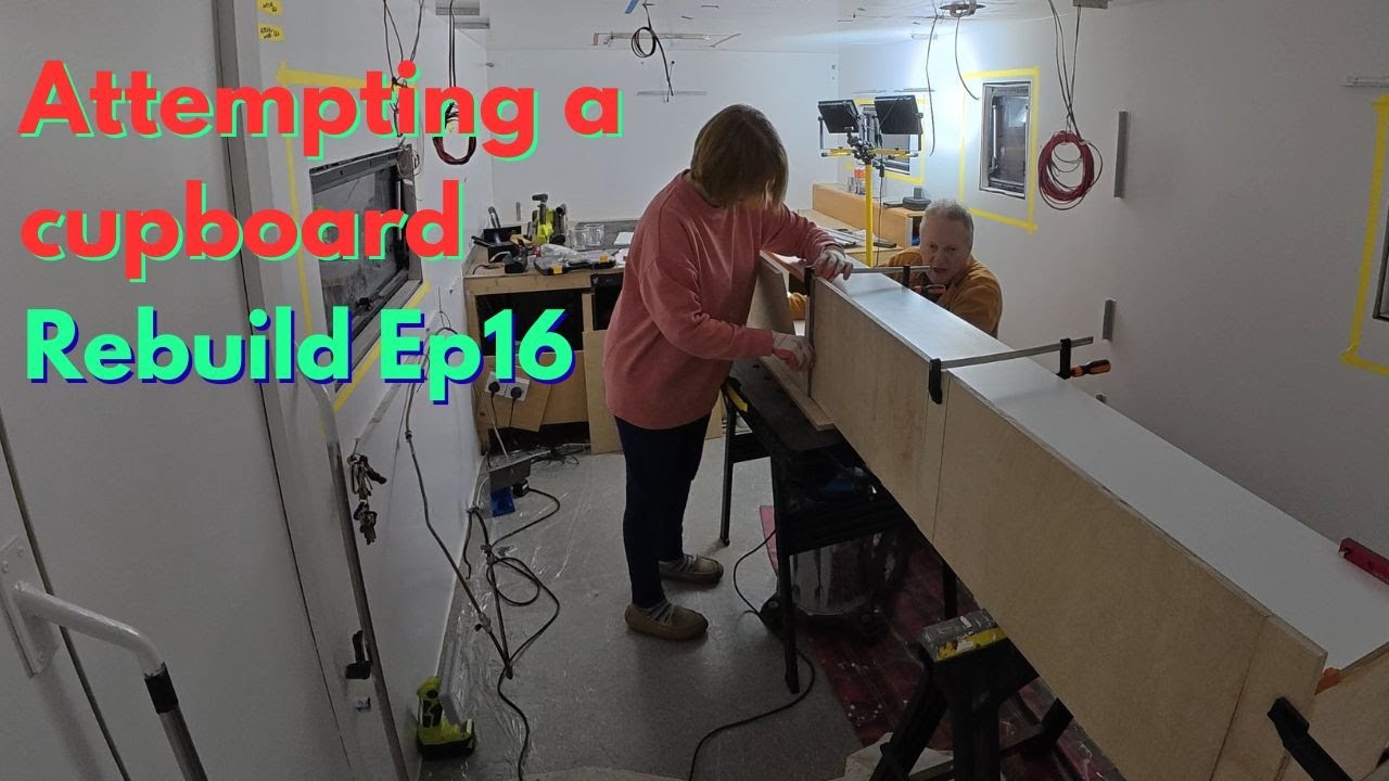 Rebuilding our 1986 Mercedes 1017A: Attempting to make our first cupboard Ep16