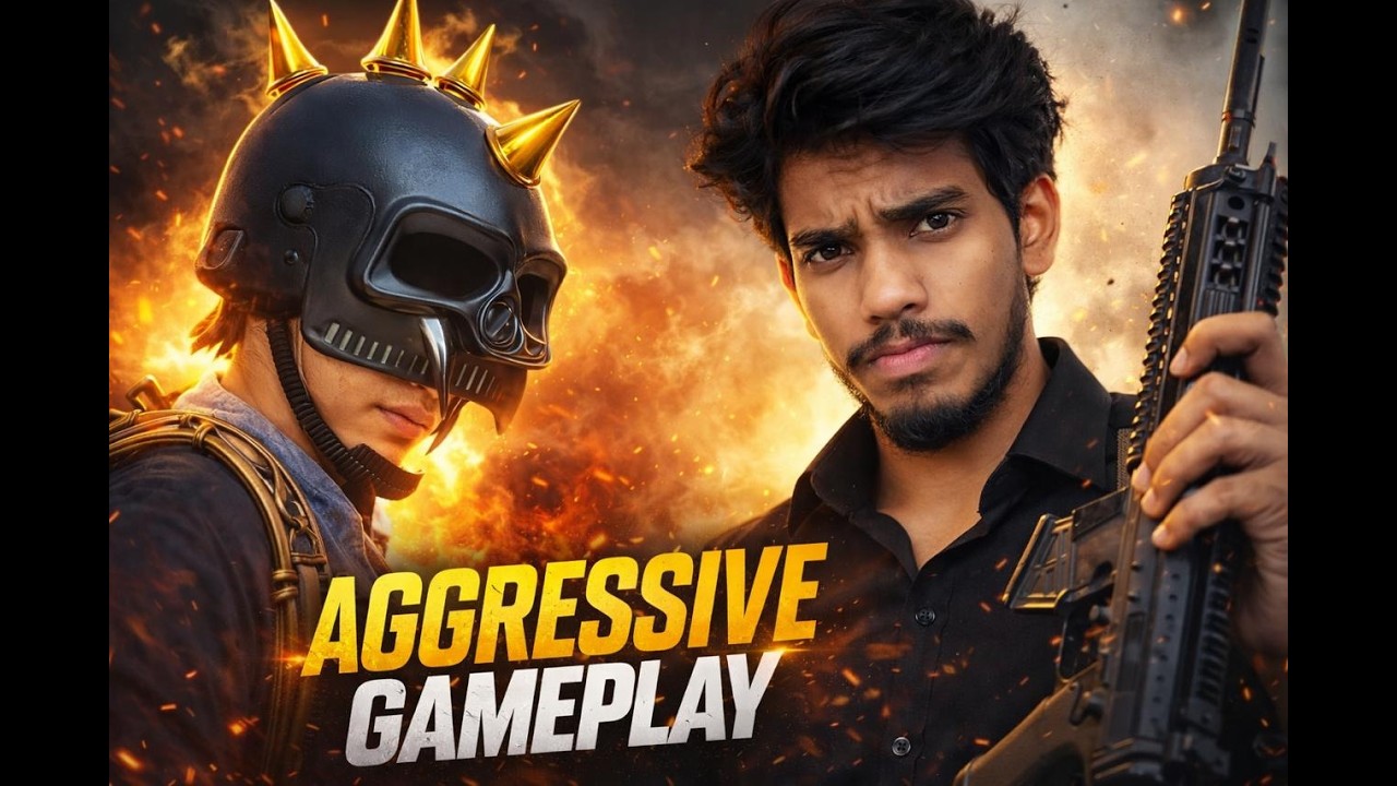 Aggressive Gameplay #bgmi #telugu #tdm #1v1