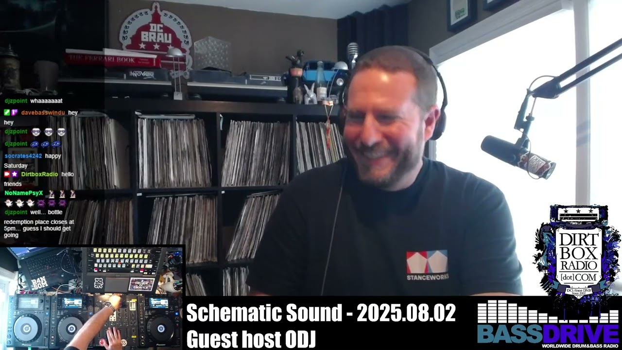 Dirtbox Special SSN: ODJ Guest Hosts Schematic Sound - 2025/08/02 - Steppers and Rollers and More!