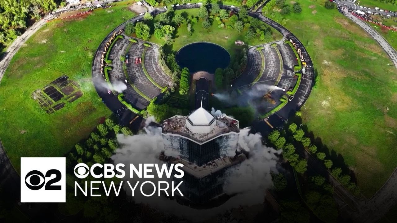 New drone video shows New Jersey hotel implosion