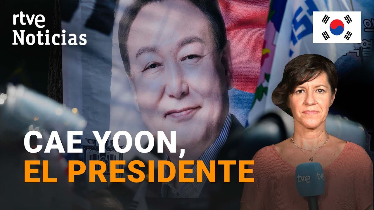 COREA DEL SUR: EL TRIBUNAL CONSTITUCIONAL DESTITUYE AL PRESIDENTE YOON SUK-YEOL | RTVE Noticias