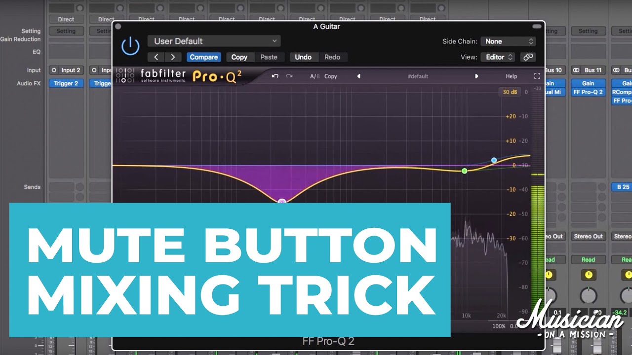 Mute Button Mixing Trick