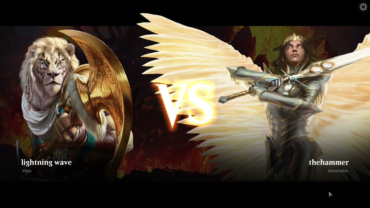 MTTG Arena deck dragons et gobelins modifi&eacute; contre humain