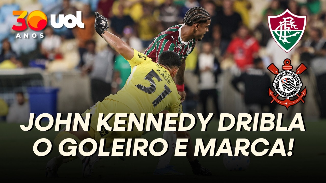 GOL DO FLUMINENSE! SERNA CHAPELA ZAGUEIRO E JOHN KENNEDY ABRE O PLACAR CONTRA O CORINTHIANS
