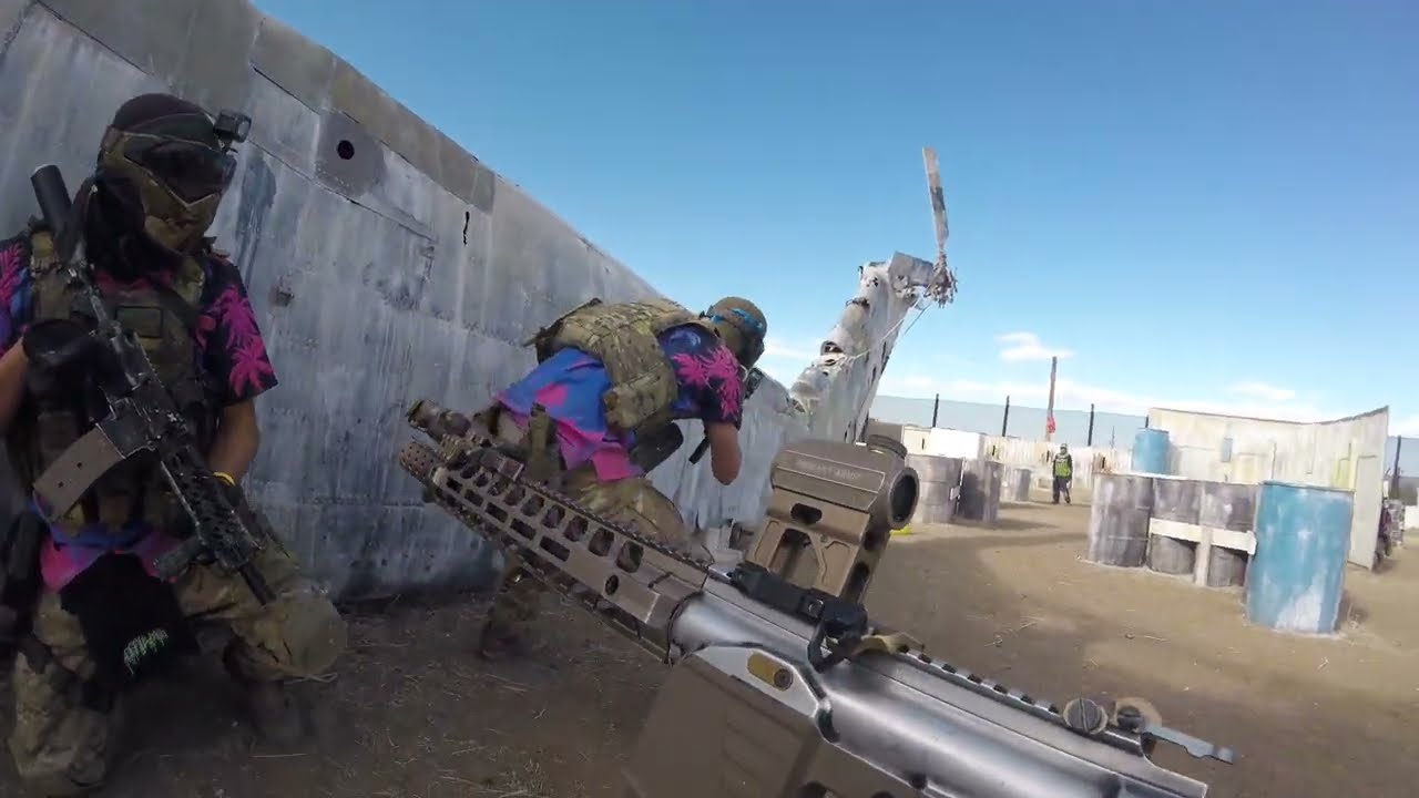 164) Blitz Paintball (02/07/2026) Random games, MG100 and TIPX Pistol. Magfed Gameplay 