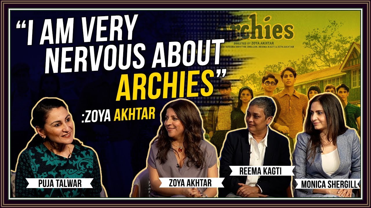 Zoya Akhtar On Casting & Adapting The Archies With Suhana,Khushi, Agastya & Mihir| Netflix