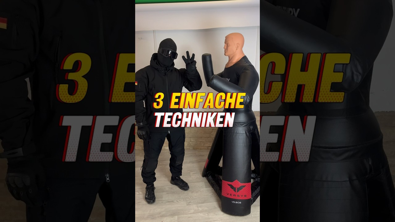 3 einfache Selbstverteidigung Techniken f&uuml;r Anf&auml;nger