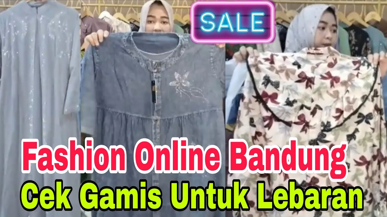 Model Gamis Kekinian untuk Lebaran Bahan Adem dan Ringan