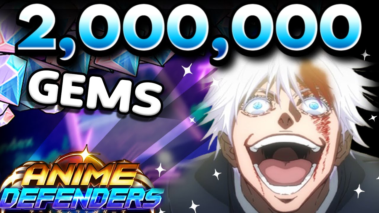 Spending All 2 MILLION Gems Summoning New Secret Gojos in Anime Defenders!