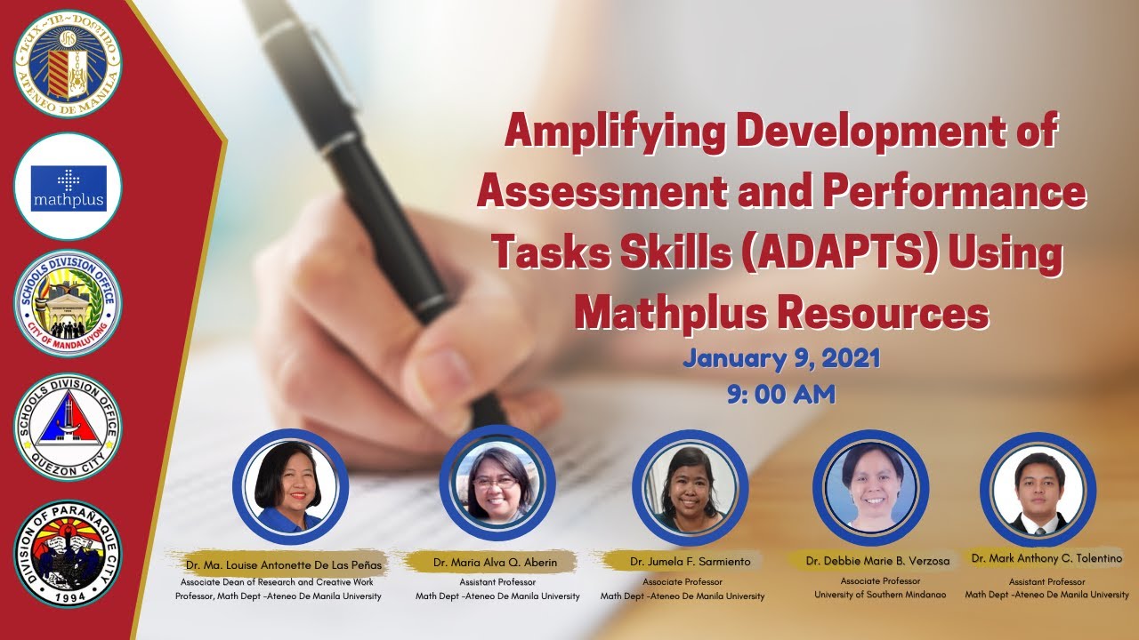 Amplifying Development of Assessment and Performance Tasks Skills (ADAPTS) Using  Mathplus Resources