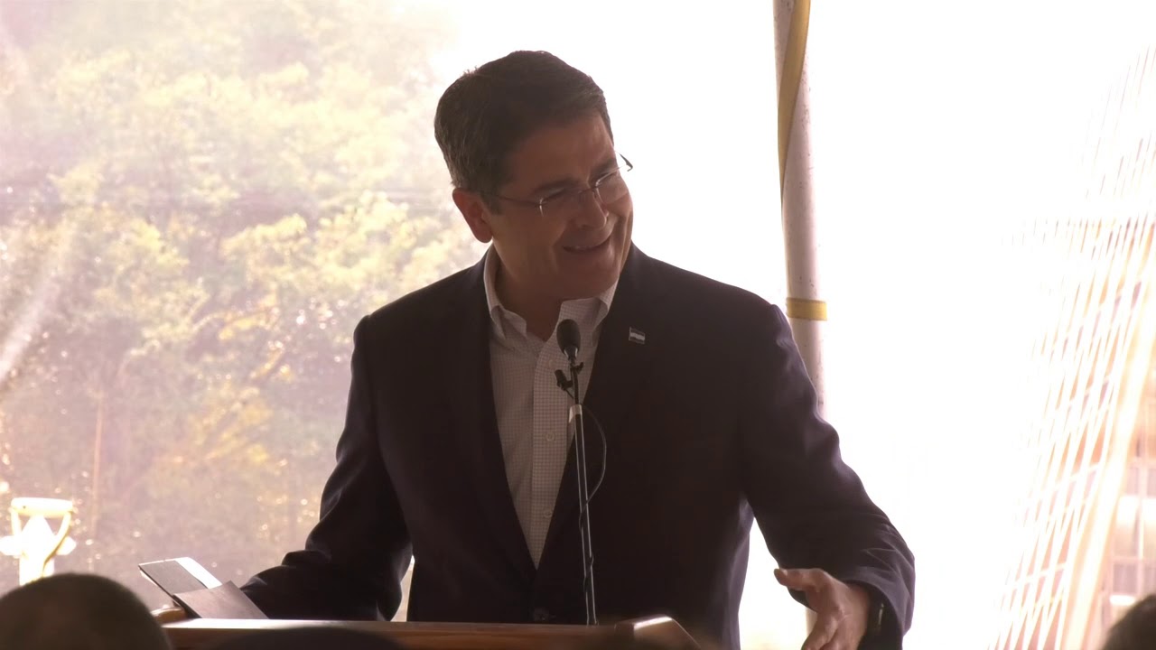 primera piedra EMBAJADA AMERICANA, en Tegucigalpa