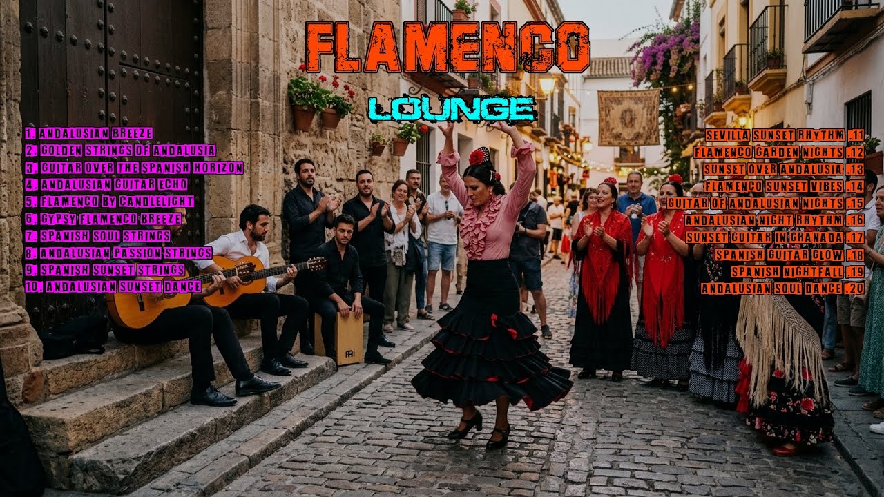 SPA Healing Music 💆 Flamenco Guitar, Accordion & Irish Flute — Deep Relaxation & Stress Relief