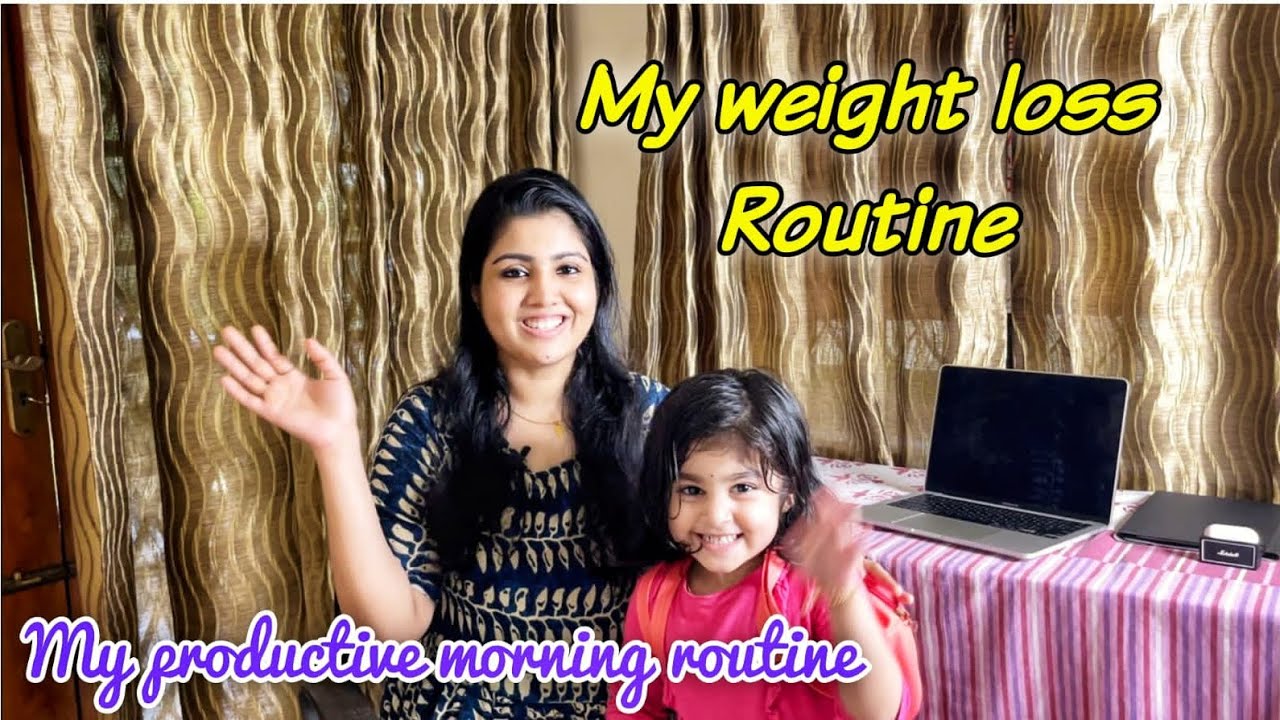 My weight loss morning routine/my current morning routine/My productive morning/weightloss journey