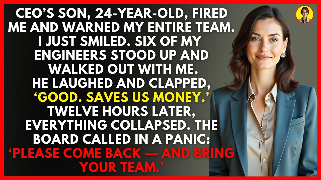 CEO's Son 24-Year-Old Fired Me—So My Team of Experts Quit & Watched the Company Burn