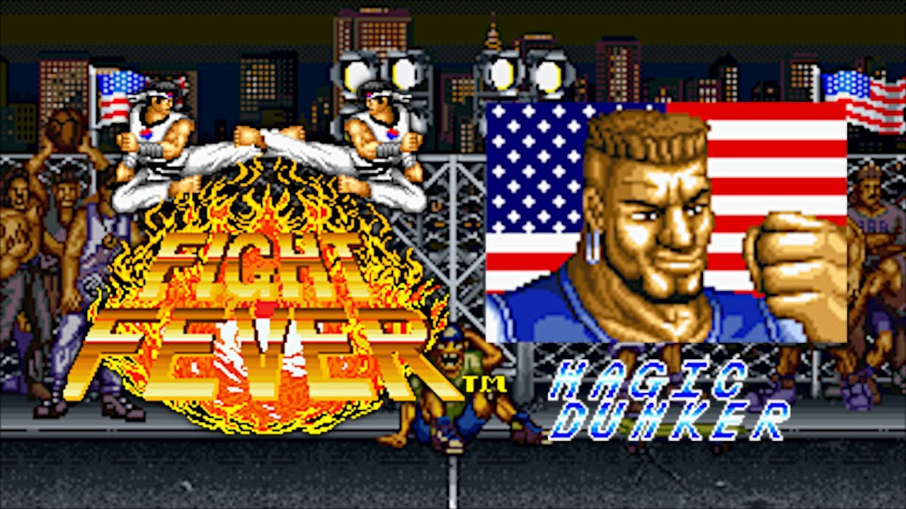 Fight Fever - Magic Dunker (Neo Geo MVS) 왕중왕 매직 던커