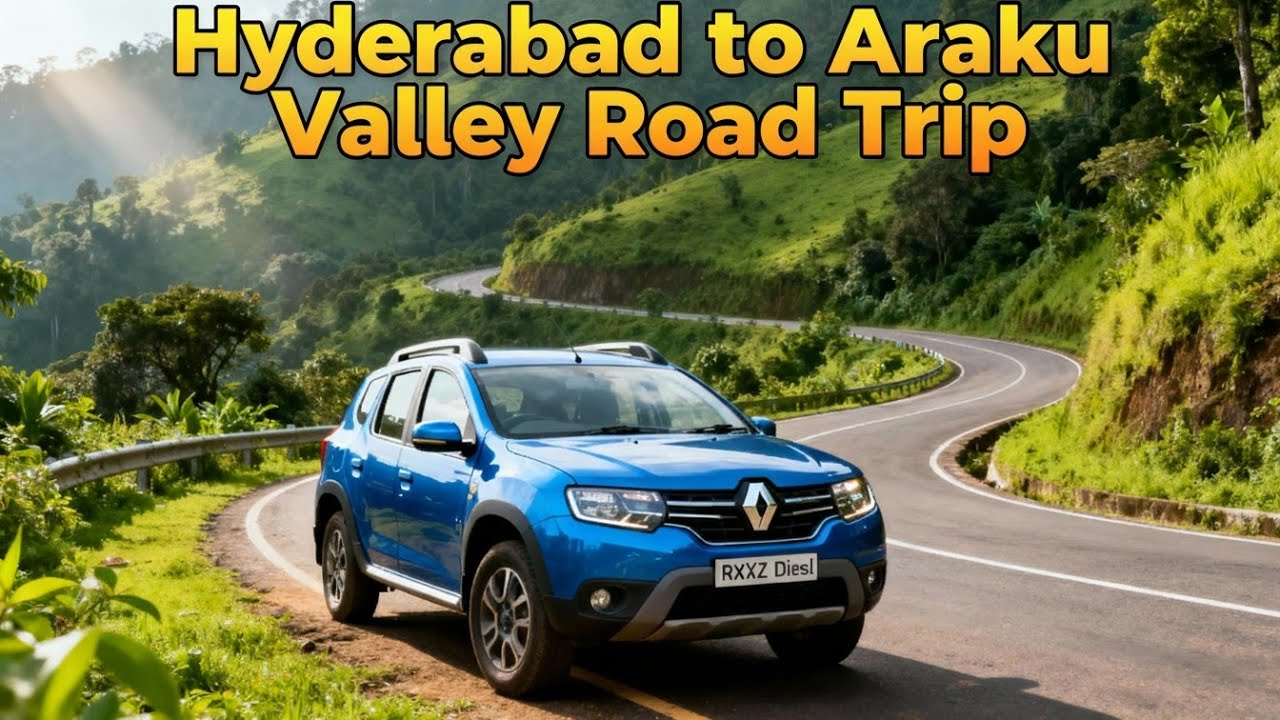 Road Trip from Hyderabad to Araku 🌄 Full Journey Experience | #araku #travelvlog @MeeVihariofficial 