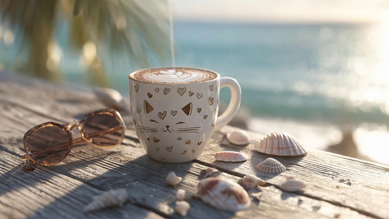 Gentle Midnight Piano Music for Cozy Cats and Complete Anxiety Healing Therapy Healing ☕🐱
